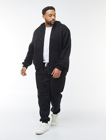 Sweat à capuche à ouverture zippée