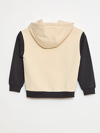 Sweat à capuche avec motifs