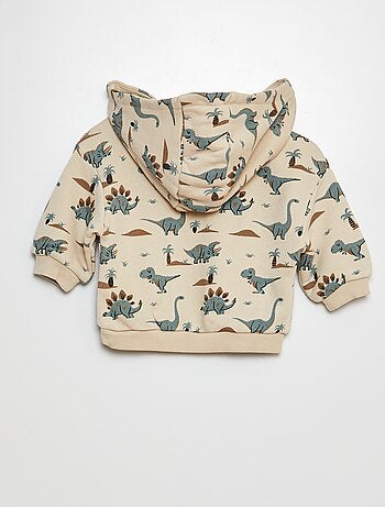 Sweat à capuche en french terry