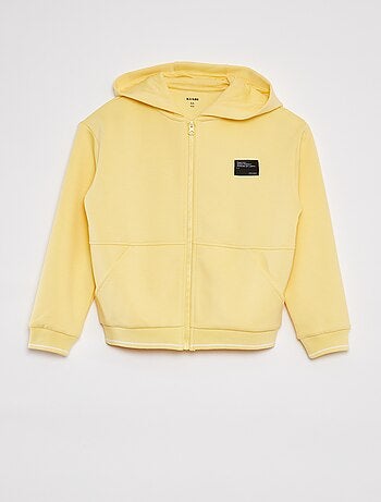 Sweat à capuche en matière douce