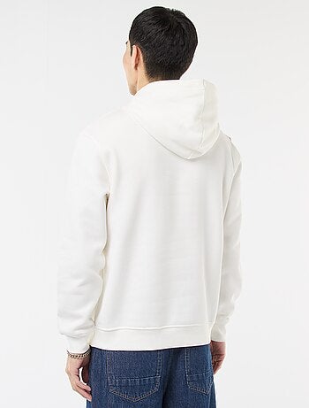 Sweat à capuche en molleton gratté avec poche kangourou