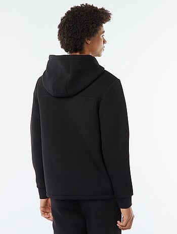 Sweat à capuche esprit doudoune