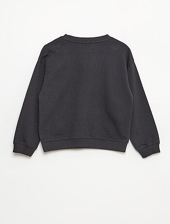 Sweat à capuche 'Hello Kitty & Kuromi' col rond