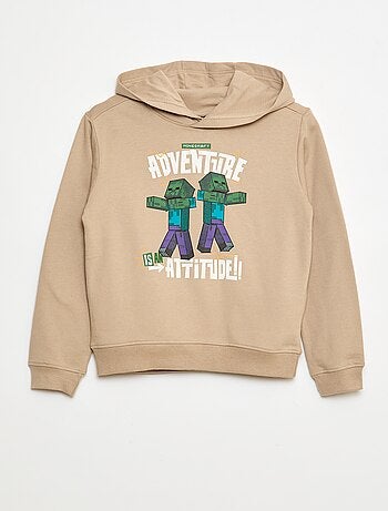Sweat à capuche 'Minecraft'