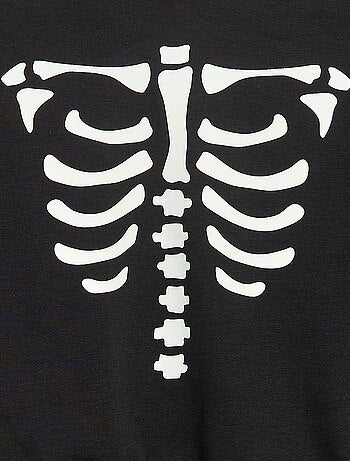 Sweat à capuche thématique 'Halloween'