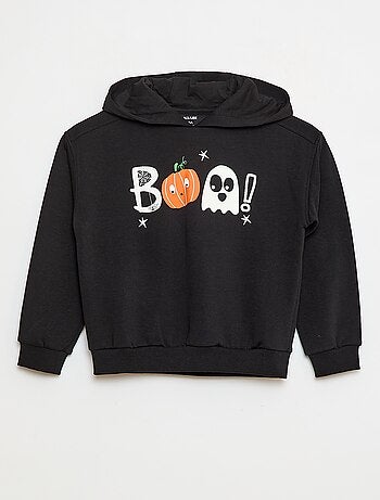 Sweat à capuche thématique 'Halloween'