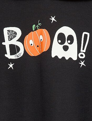 Sweat à capuche thématique 'Halloween'