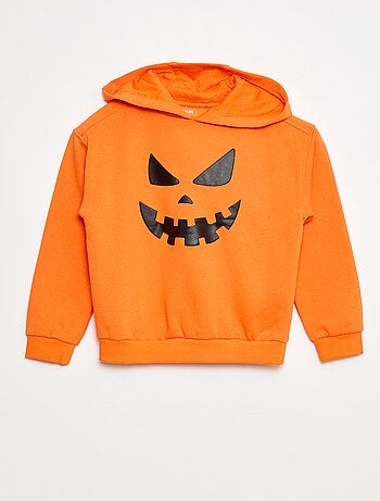 Sweat à capuche thématique 'Halloween'