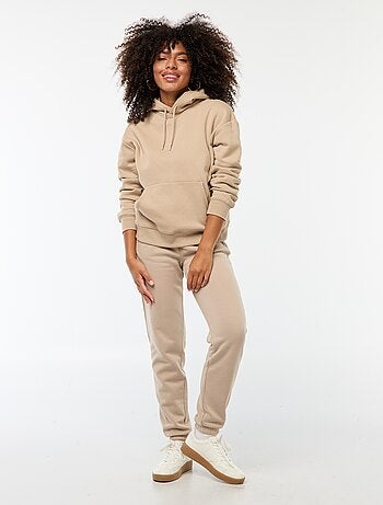 Sweat à capuche uni