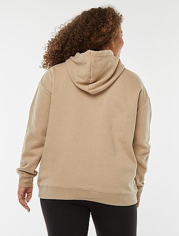 Sweat à capuche uni