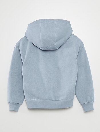 Sweat à capuche uni