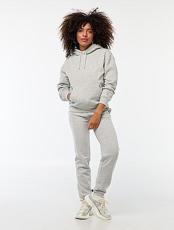 Sweat à capuche uni