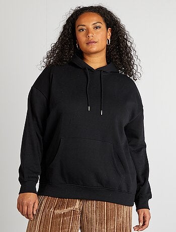 Sweat à capuche uni
