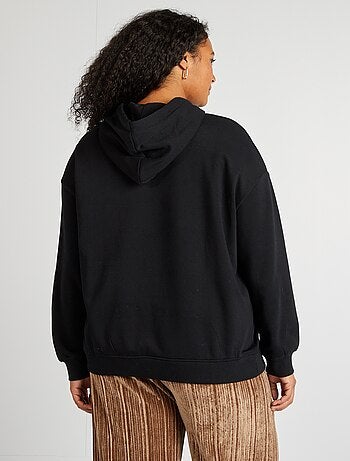Sweat à capuche uni