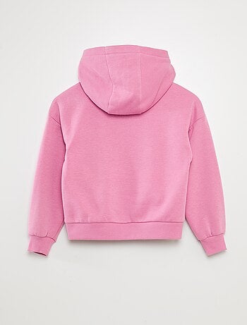 Sweat à capuche uni