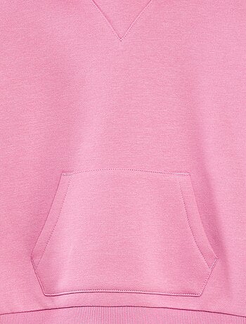 Sweat à capuche uni