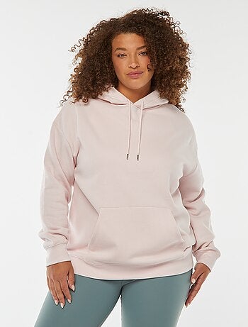 Sweat à capuche uni