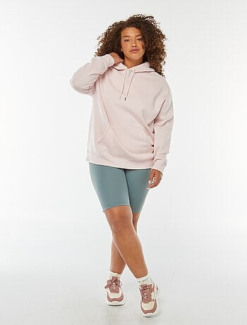 Sweat à capuche uni