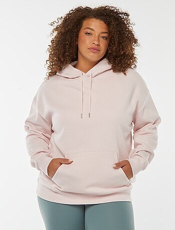 Sweat à capuche uni