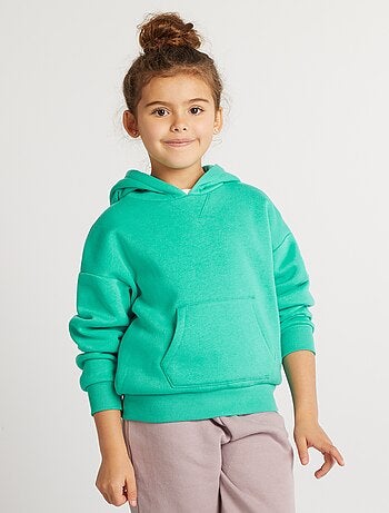 Sweat à capuche uni