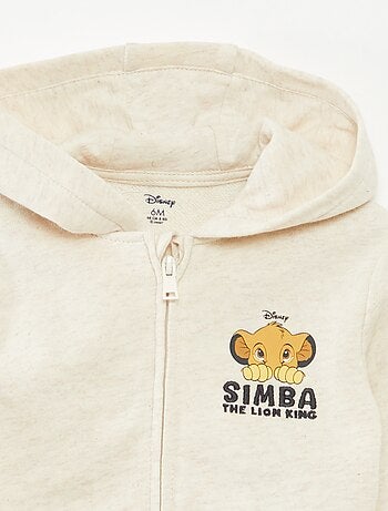 Sweat à capuche zippé 'Simba'