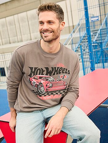 Sweat à col rond 'Hot Wheels'