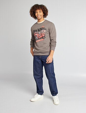 Sweat à col rond 'Hot Wheels'