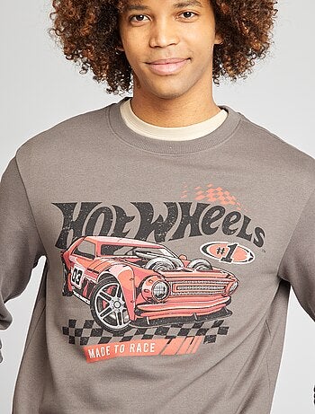 Sweat à col rond 'Hot Wheels'