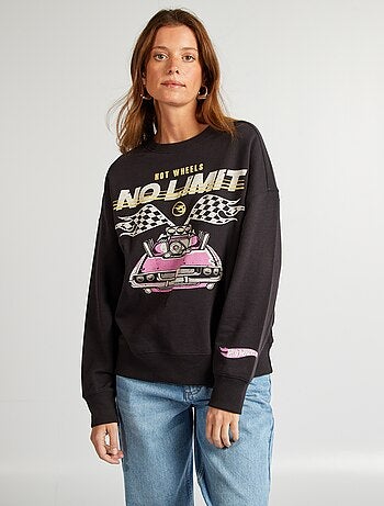 Sweat à col rond 'Hot Wheels'