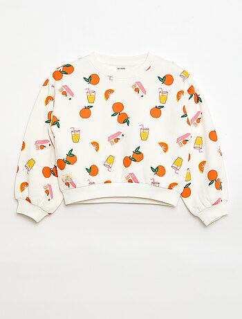 Sweat à col rond imprimé - Grafik Edition