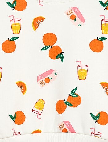 Sweat à col rond imprimé - Grafik Edition