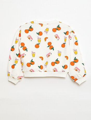 Sweat à col rond imprimé - Grafik Edition