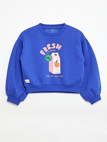 Sweat à col rond imprimé - Grafik Edition