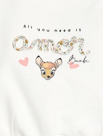 Sweat à col rond imprimé 'Marie' 'Disney'