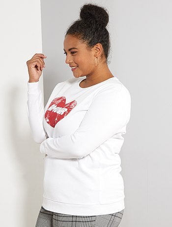 Sweat à message - Kiabi