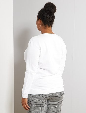 Sweat à message - Kiabi