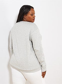 Sweat à message imprimé - Kiabi