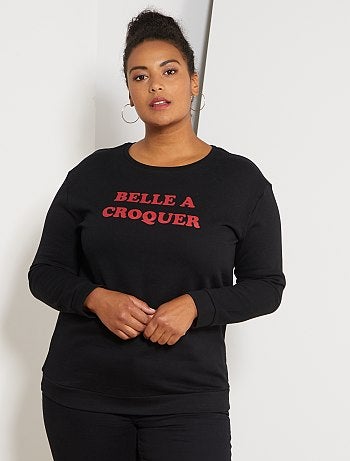 Sweat à message - Kiabi