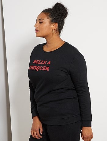 Sweat à message - Kiabi