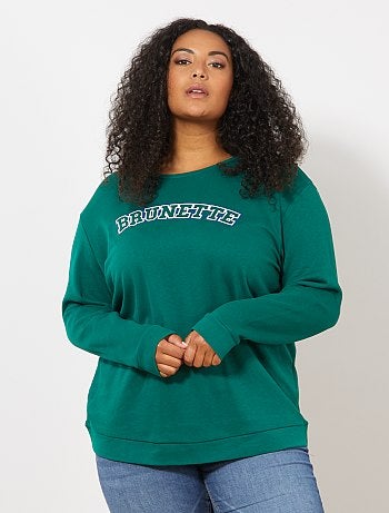 Sweat à message - Kiabi