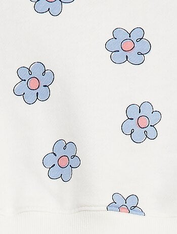 Sweat avec effet 2 en 1 à la base