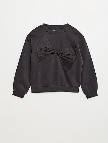Sweat avec nœud en satin
