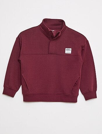 Sweat camionneur en molleton gratté