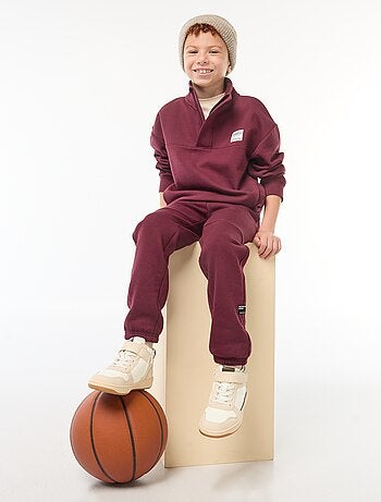 Sweat camionneur en molleton gratté