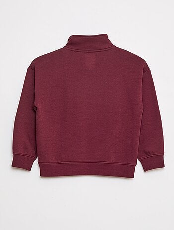 Sweat camionneur en molleton gratté