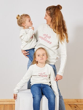 Sweat 'Club de copines' - Kiabi