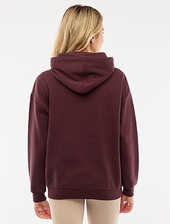 Sweat d'allaitement à capuche