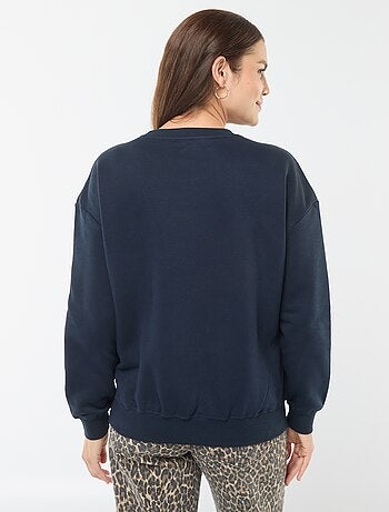 Sweat d'allaitement en molleton