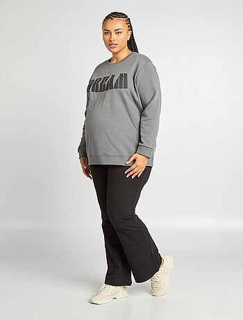 Sweat d'allaitement en molleton