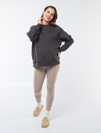 Sweat d'allaitement en molleton